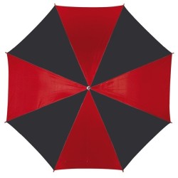 Parapluie automatique bicolore à poignée arrondie