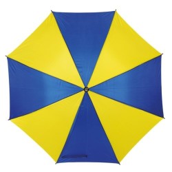 Parapluie automatique bicolore à poignée arrondie