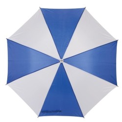 Parapluie automatique bicolore à poignée arrondie