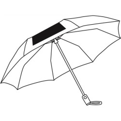 Parapluie tempête pliable à ouverture automatique