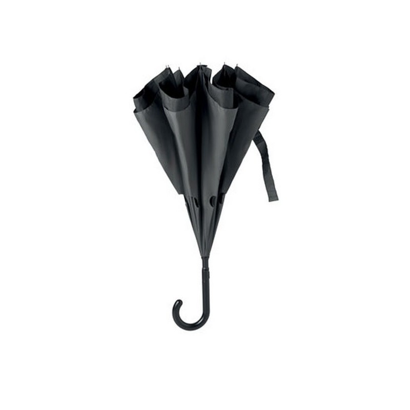 Parapluie fermeture réversible