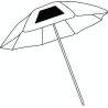 Parasol classique uni