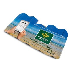 Pare-soleil en carton maxi quadri