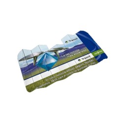 Pare-soleil en carton maxi quadri