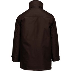 Parka doublée avec poche téléphone et capuche dans le col