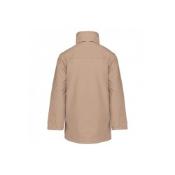 Parka doublée avec poche téléphone et capuche dans le col