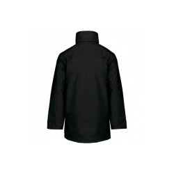 Parka doublée avec poche téléphone et capuche dans le col