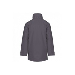 Parka doublée avec poche téléphone et capuche dans le col