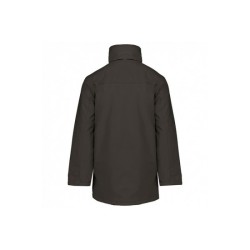 Parka doublée avec poche téléphone et capuche dans le col