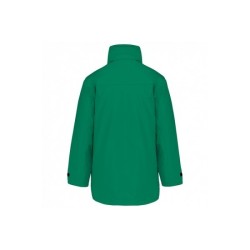 Parka doublée avec poche téléphone et capuche dans le col