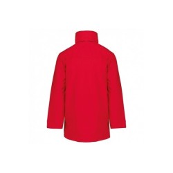 Parka doublée avec poche téléphone et capuche dans le col