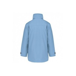 Parka doublée avec poche téléphone et capuche dans le col