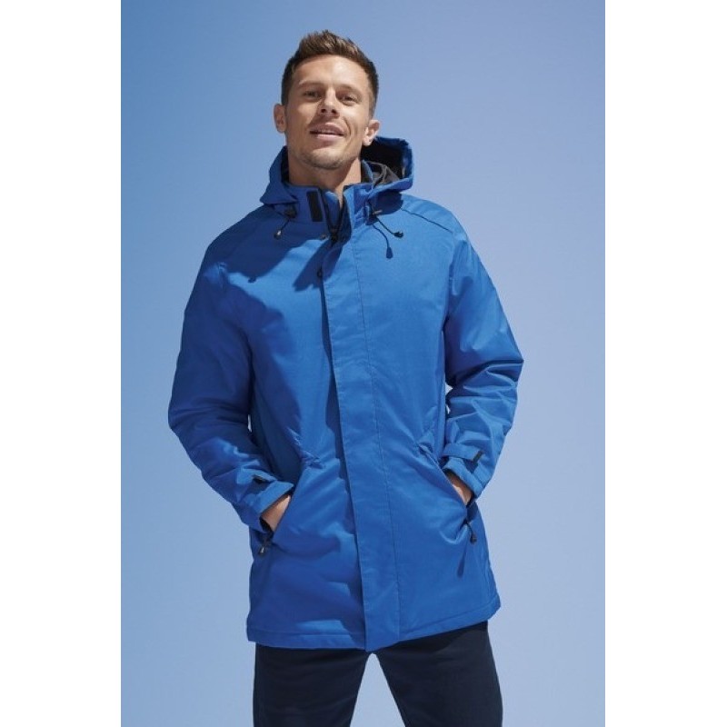 Parka matelassée avec capuche dans le col (en polaire)