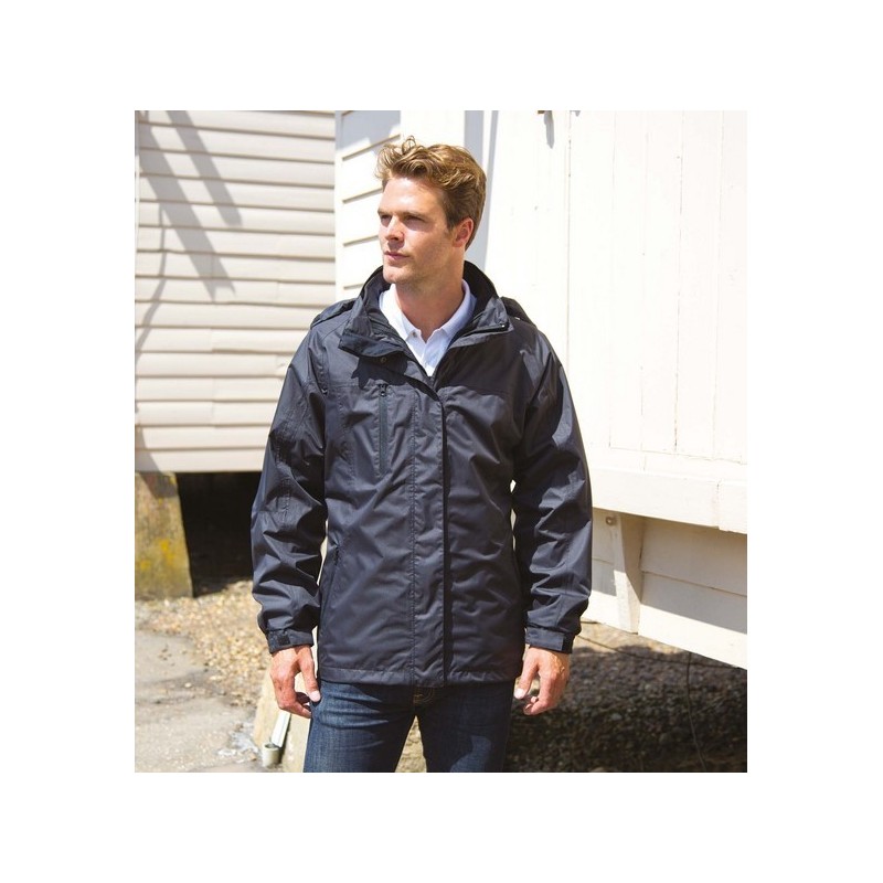 Parka avec veste intérieure en softshell (néoprène)