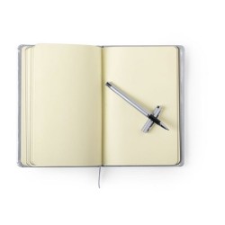 Parure argent carnet et roller