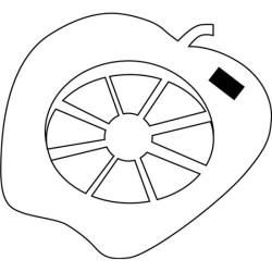 Trancheur de pomme "Split"