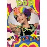 PERRUQUE POP ROUGE