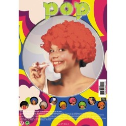 PERRUQUE POP ROUGE