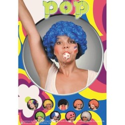 PERRUQUE POP ROUGE