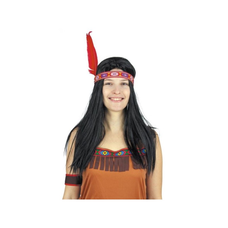 PERRUQUE INDIEN/INDIENNE