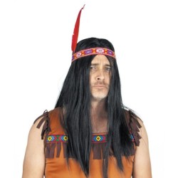 PERRUQUE INDIEN/INDIENNE