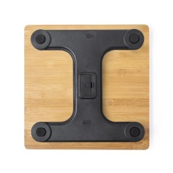 Pèse-personne en bambou