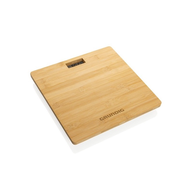 Pèse-personne numérique en bambou Grundig