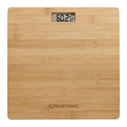 Pèse-personne numérique en bambou Grundig