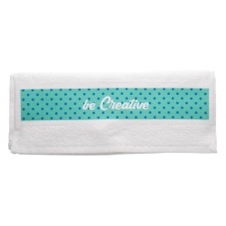 Serviette 30x50cm avec liteau imprimé