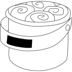 Set de 4 petites serviettes