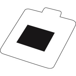 Miroir de poche carré