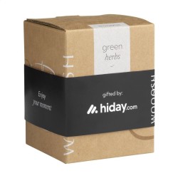 Wooosh Scented Candle Green Herbs boogie parfumée