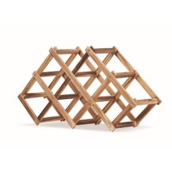 Porte 6 bouteilles en pin