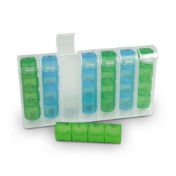 Pilulier hebdomadaire a ressort