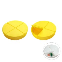Pilulier rond 4 cases