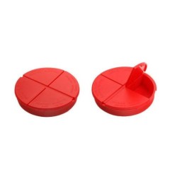 Pilulier rond 4 cases