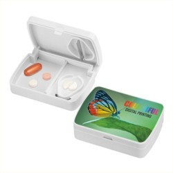 Pilulier 1 case avec coupe pilule