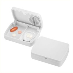 Pilulier 1 case avec coupe pilule