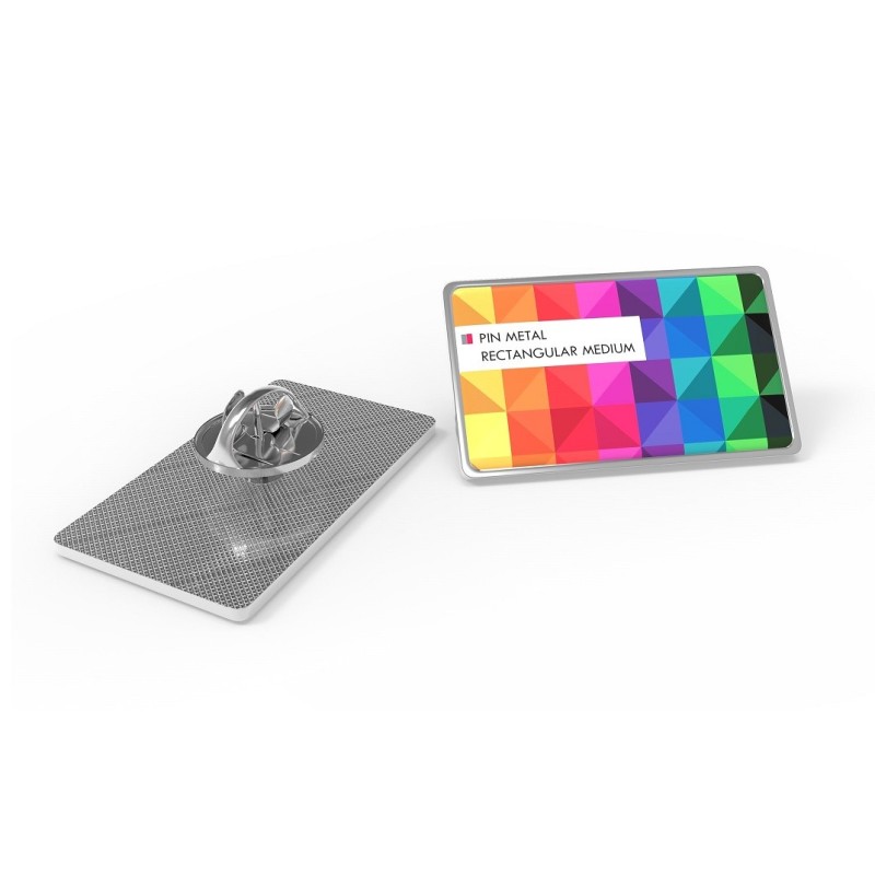 Pin's rectangulaire
