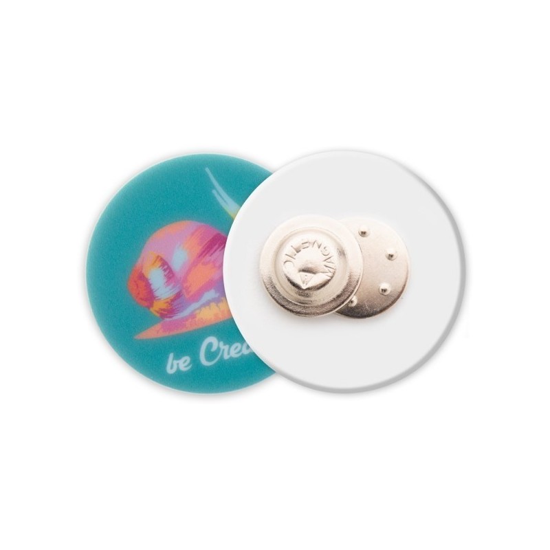 Pin's magnétique en plastique