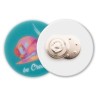 Pin's magnétique en plastique