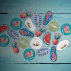 Pin's magnétique en plastique