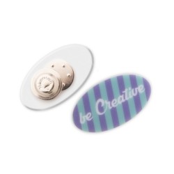 Pin's magnétique en plastique