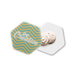 Pin's magnétique en plastique