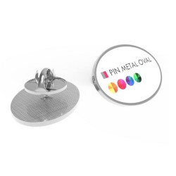 Pin's ovale métal