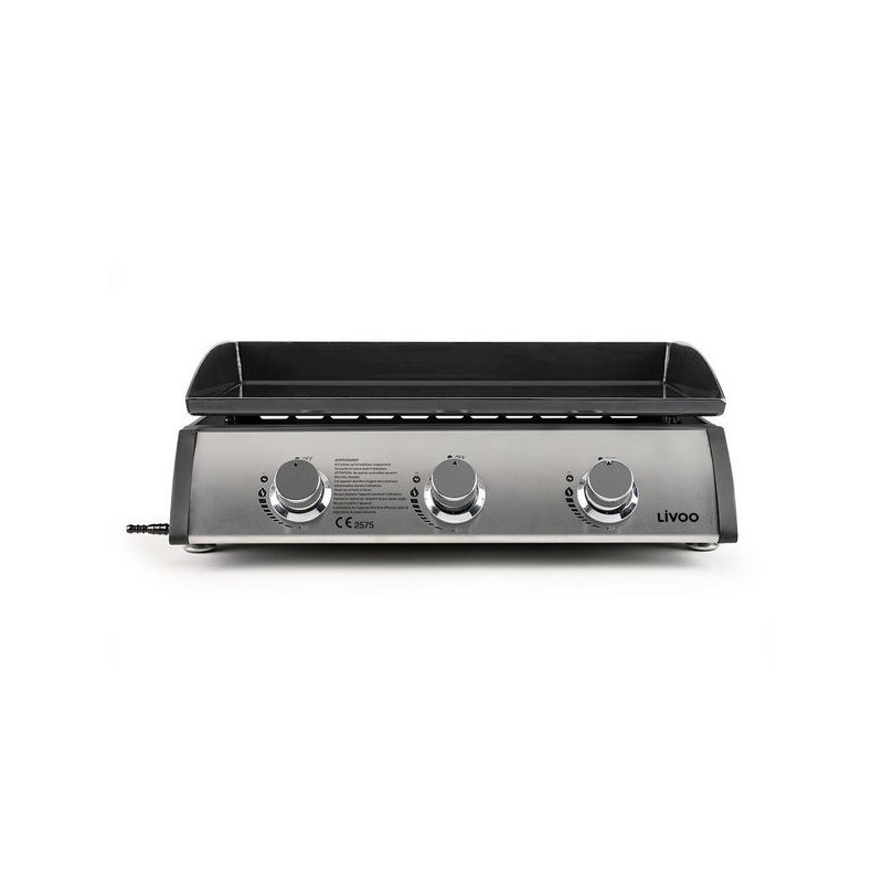 Plancha gaz 3 bruleurs