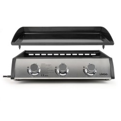 Plancha gaz 3 bruleurs