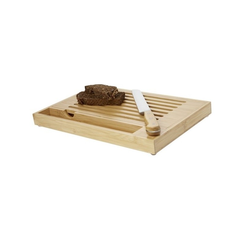 Planche à découper en bambou pao avec couteau