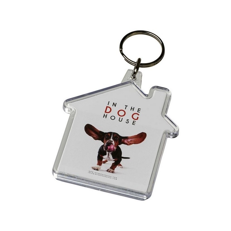 Porte-clés en forme de maison