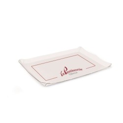 Plateau jetable en carton a4